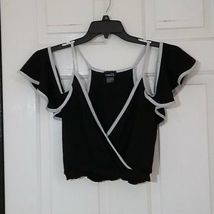 Black Crop Top